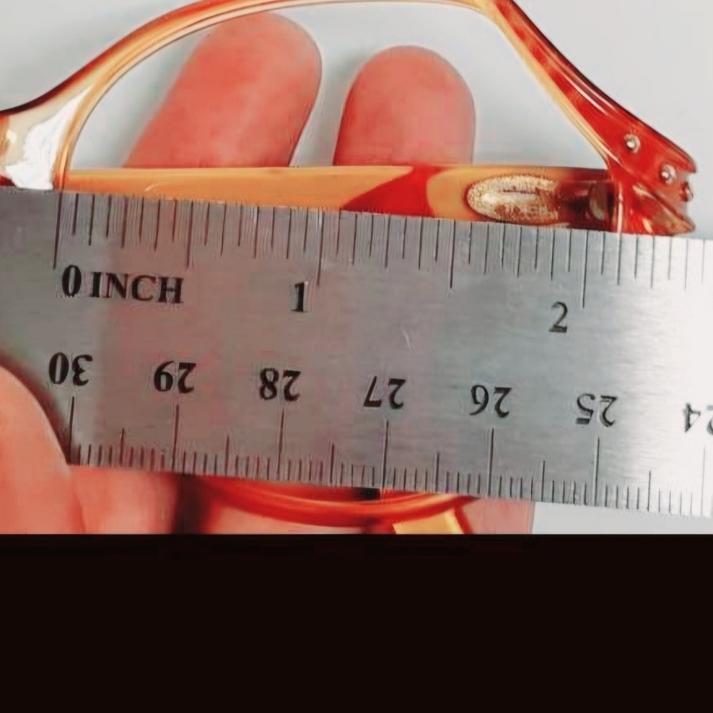 Christian Dior Optyl vintage 80's Frame RARE Amber made in Germany. - Picture 10 of 10